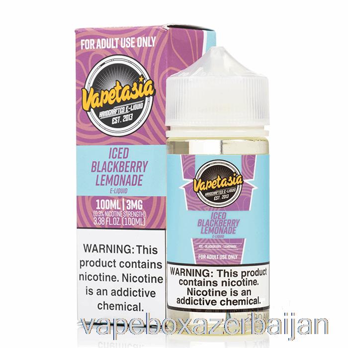 Vape Smoke ICED Blackberry Lemonade - Vapetasia - 100mL 0mg